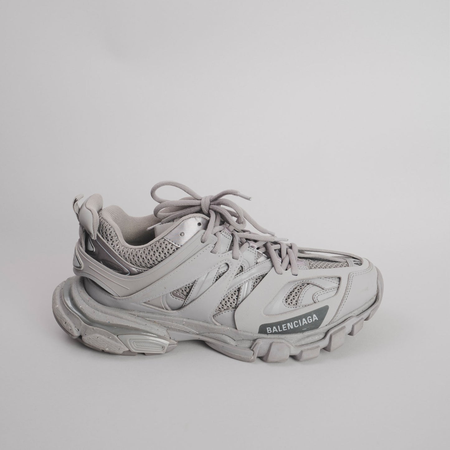 Baskets track BALENCIAGA 40 gris