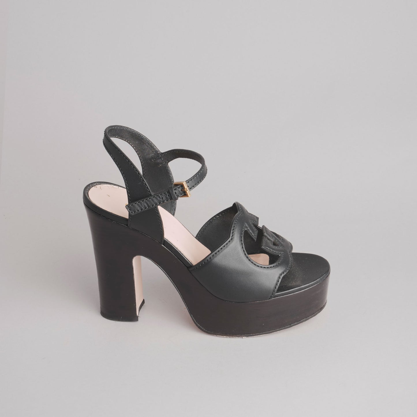 Sandales GUCCI 39 noir