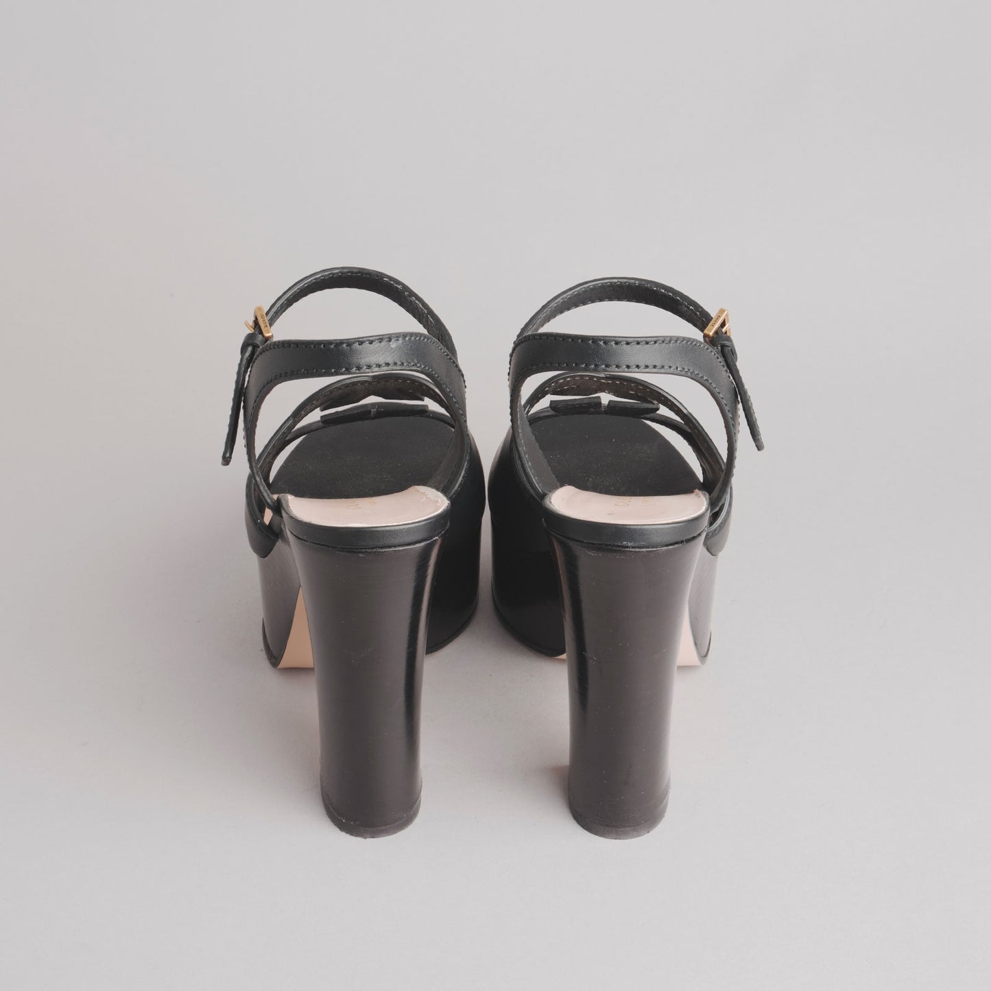 Sandales GUCCI 39 noir