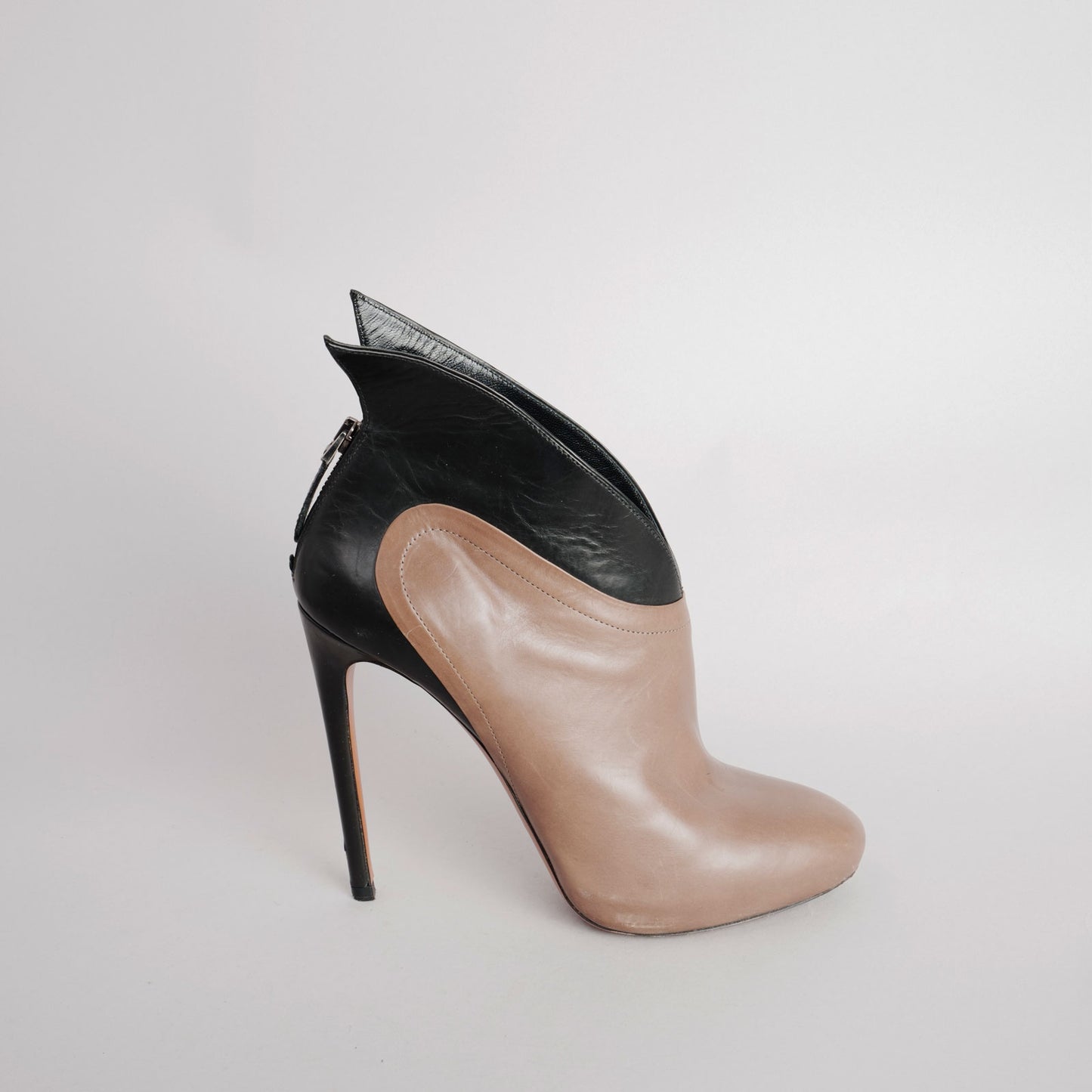 Bottes ALAIA 39 écru / noir