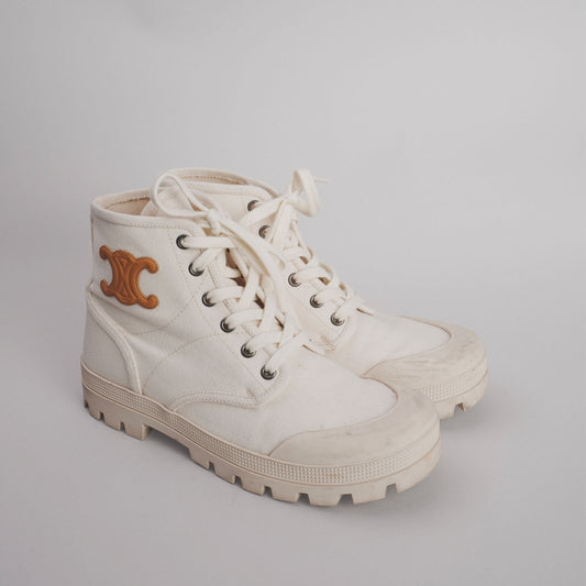 Bottes CELINE 38 écru