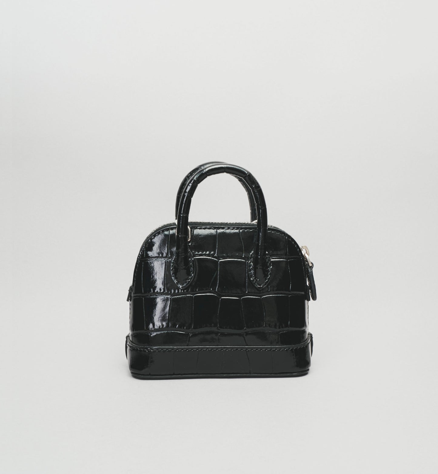 Sac Balenciaga Mini Bolide - Cuir Croco Noir