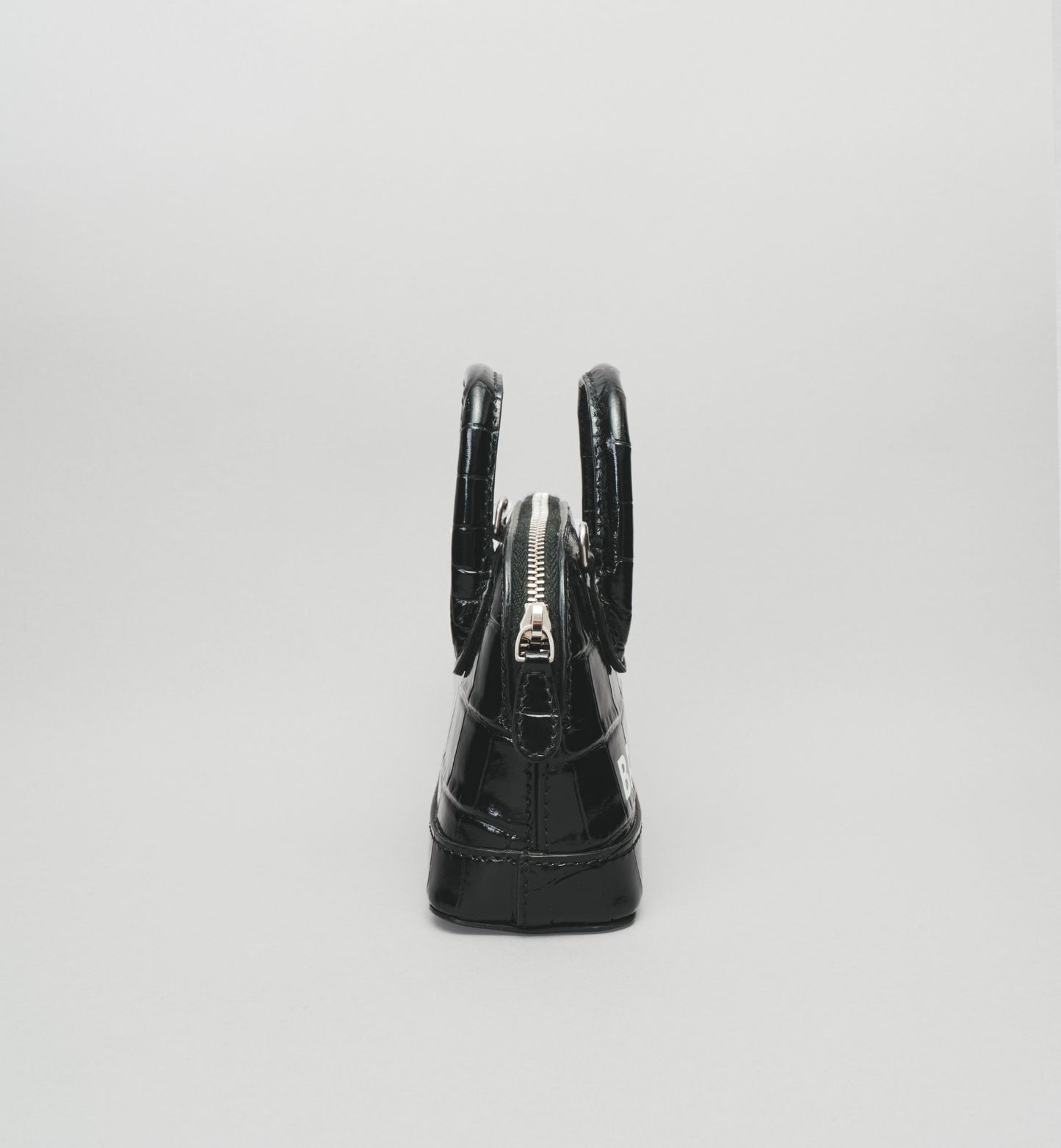 Sac Balenciaga Mini Bolide - Cuir Croco Noir
