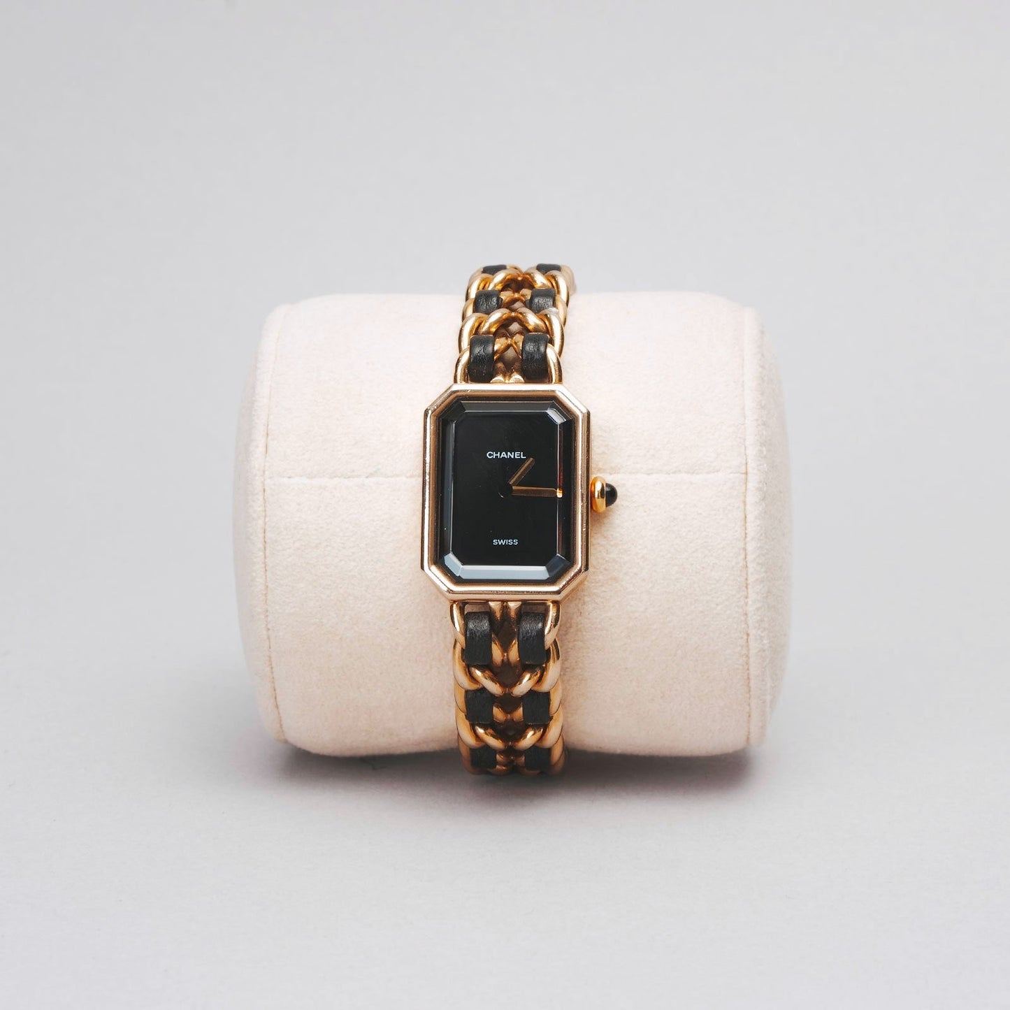 Montre première doré CHANEL noir