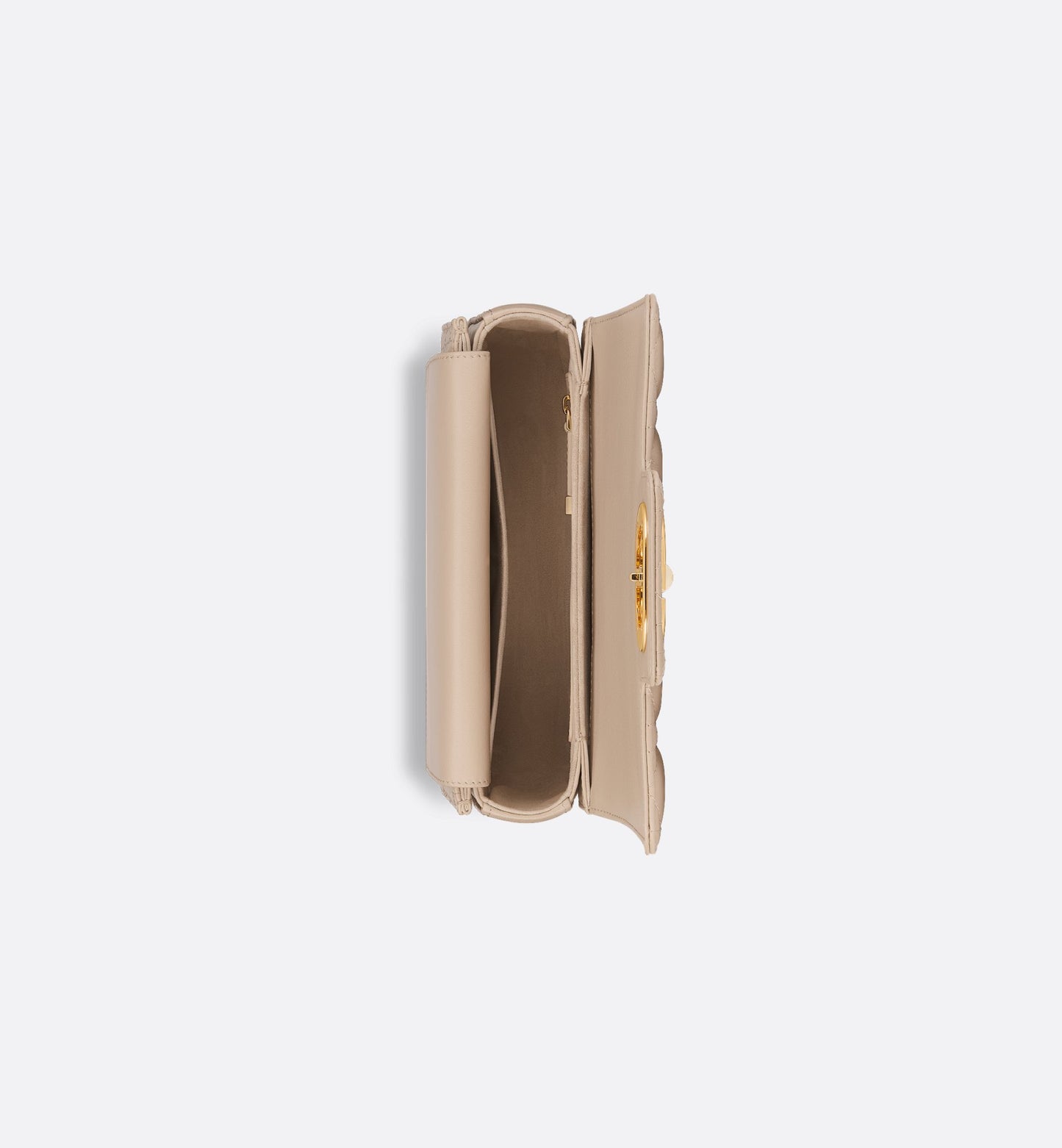 Sac Dior Le Joly Small Cuir Cannage Écru & Perle