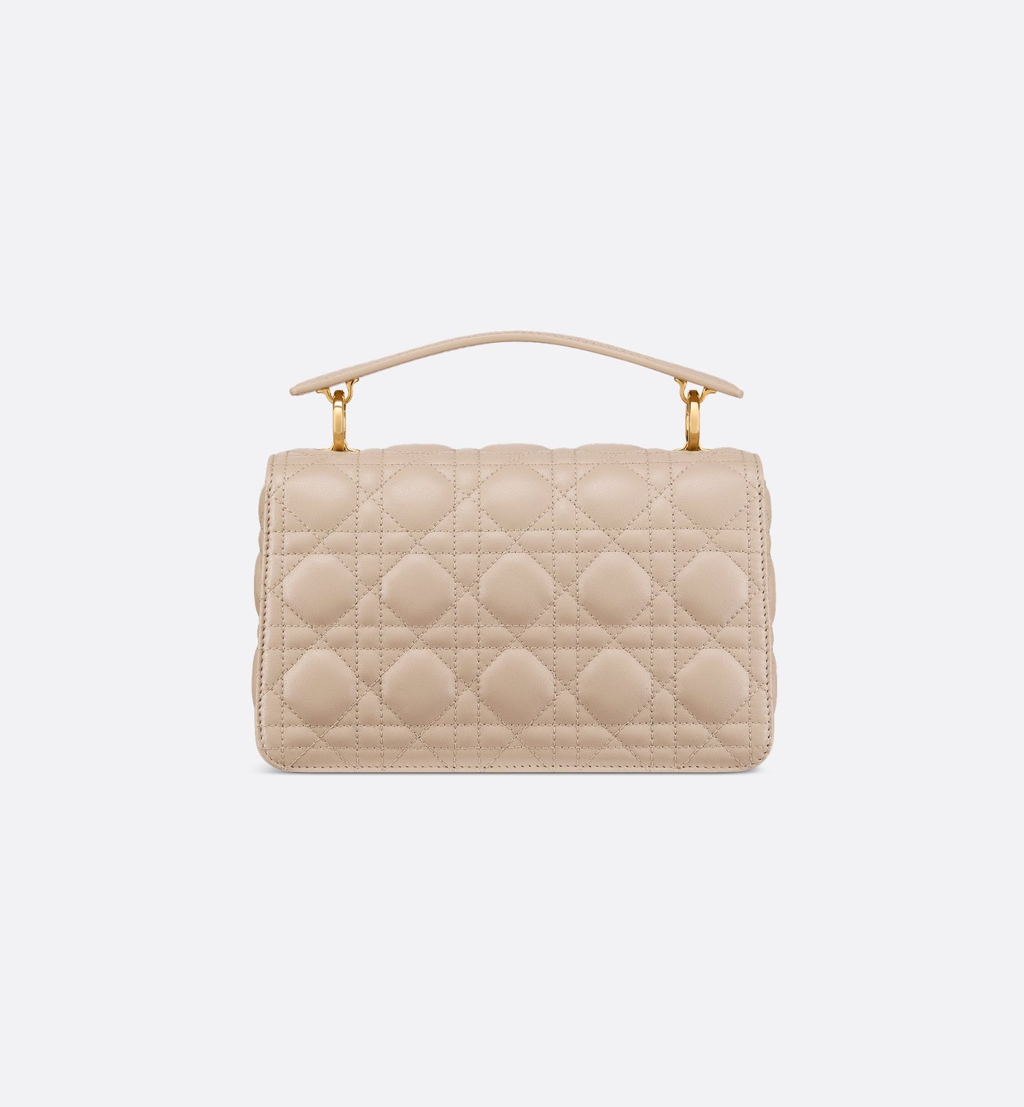 Sac Dior Le Joly Small Cuir Cannage Écru & Perle